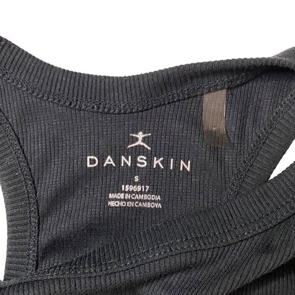 Danskin Racerback Stretch Ribbed Tank Women's S Yoga Workout Running Athleisure - Picture 4 of 8